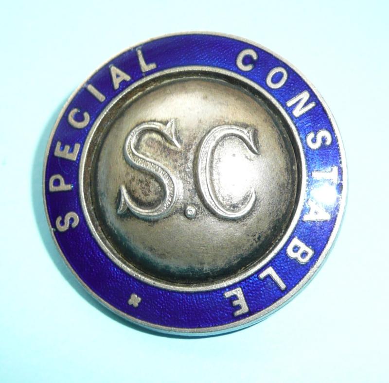 Generic Special Constable Constabulary Police Mufti Enamel Buttonhole Lapel Badge
