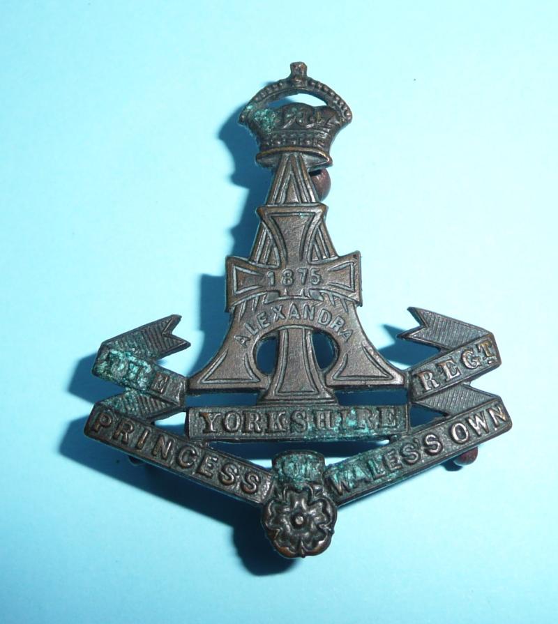 The Green Howards (Alexandra, Princess of Wales's Own Yorkshire Regiment) Officer's OSD Bronze Collar Badge