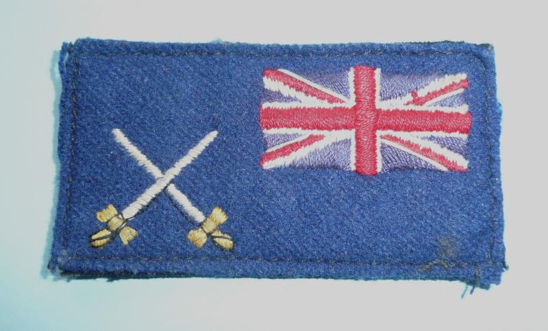 RASC Fleet - Royal Army Service Corps War Department Fleet Embroidered Felt Cloth Unit Designation Formation Sign
