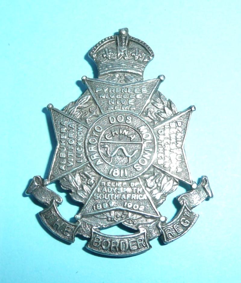 Border Regiment Hallmarked Silver Regimental Boxing Medal - 1921-22