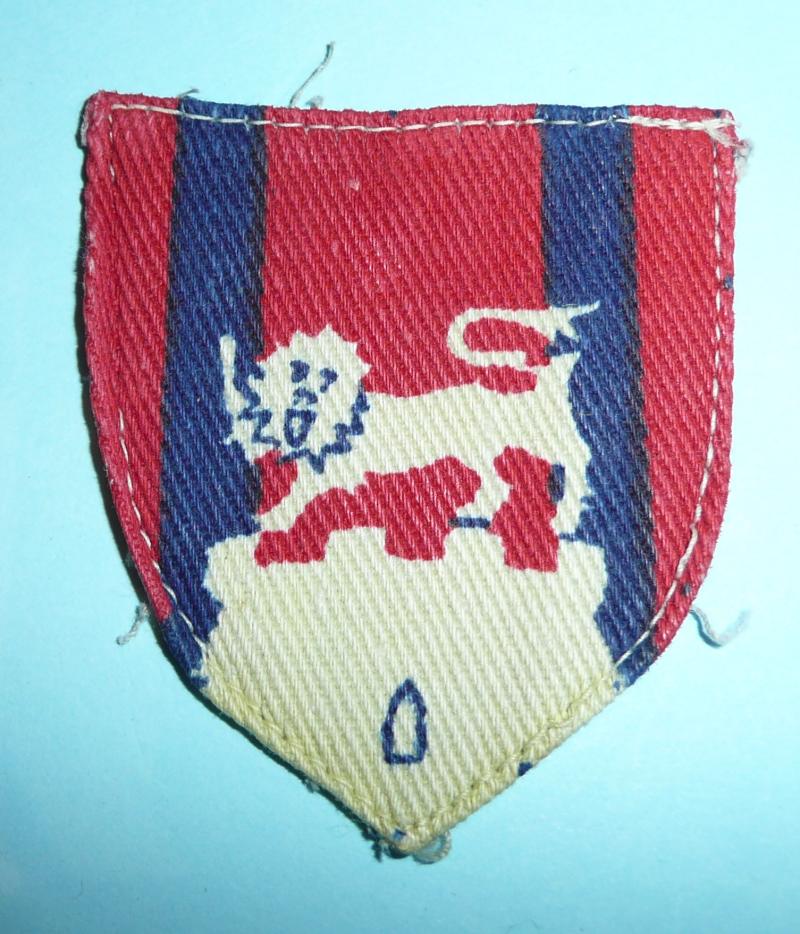 Sinapore Headquarter's Royal Engineers Base Group Printed Cloth Formation Sign
