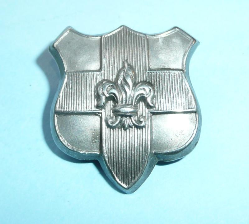 Lincolnshire Yeomanry White Metal Collar Badge
