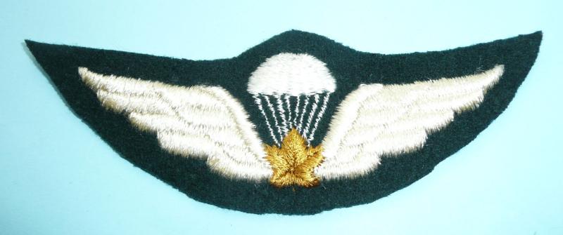 WW2 Canadian Parachute Qualification Brevets / Wings, Type 3 - Rare