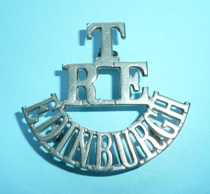 T / RE / Edinburgh One Piece White Metal Shoulder Title - Walking Out Pattern