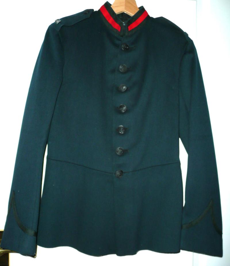 King's Royal Rifle Corps (KRRC) Rifleman's Rifle Green Full Dress Tunic