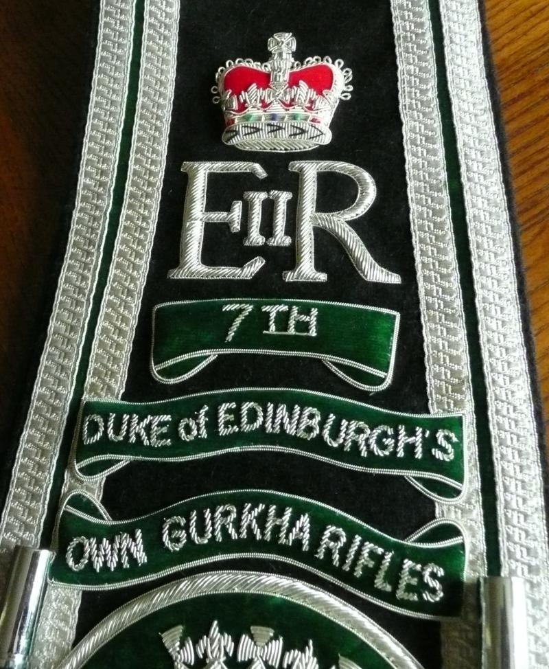 7th Duke of Edinburgh's Own Gurkha Rifles - additional photos for item listed above