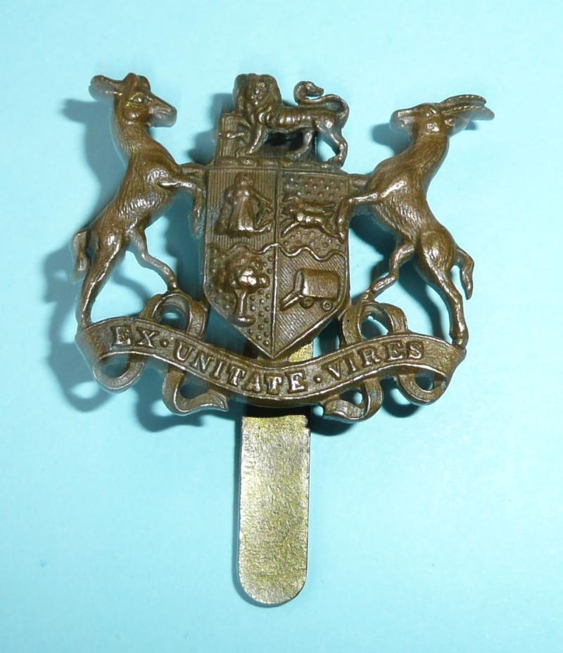 South African Defence Force - Warrant Officer's Cap Badge - Firmin