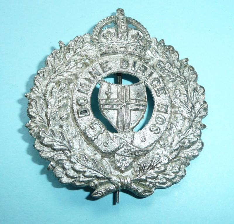 Lord-Lieutenant of City of London Frosted Silver Badge Insignia - WBC Centre?  King's Crown