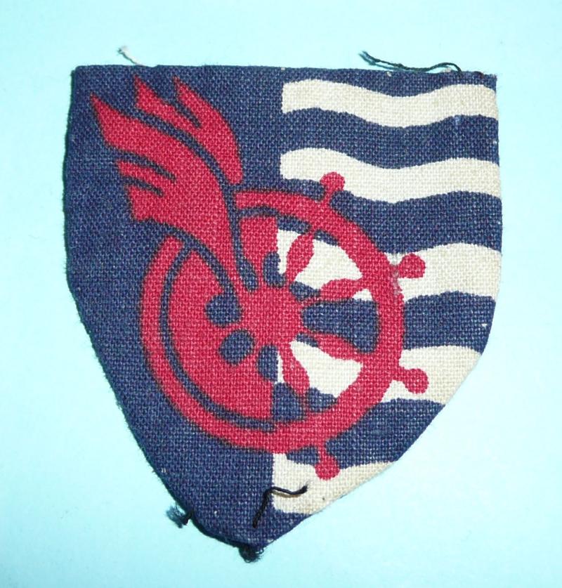 Cold War British Army Royal Engineer (Supplementary Reserve) Transportation Units, Army Emergency Reserve Printed Cloth Formation Sign