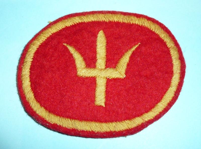 Cold War 44th (Home Counties) Division Woven Cloth Formation Sign