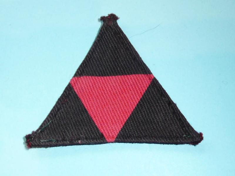 WW2 3rd Infantry Division Printed Cloth Formation Sign Flash Patch Badge