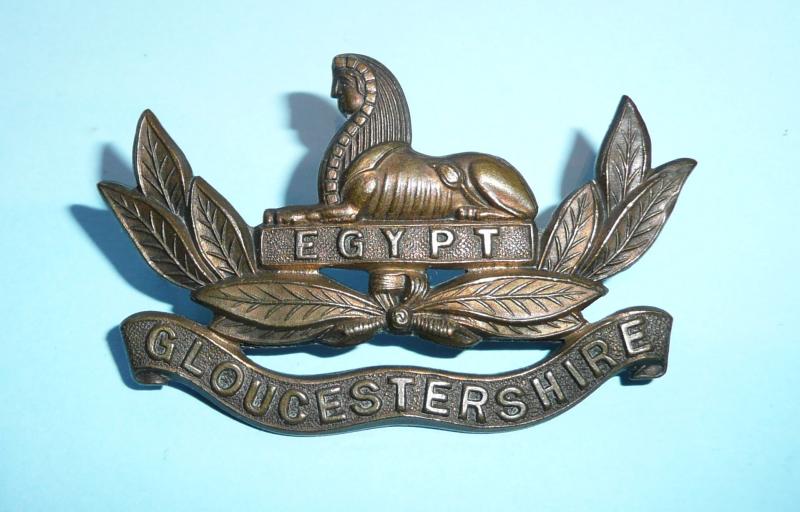 The Glouchestershire Regiment Officer's OSD Bronze Collar Dog Badge