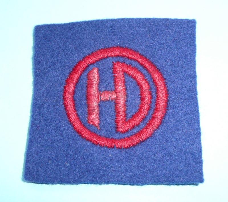 WW2 51st Highland Division Woven Formation Sign Flash Patch Badge