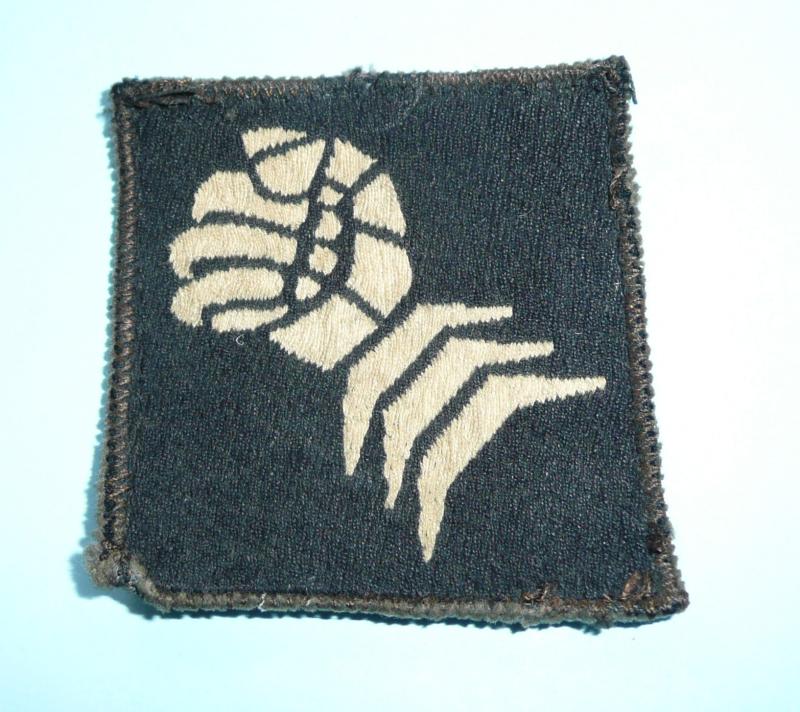 WW2 6th Armoured Division Embroidered Cloth Formation Sign Flash Patch Badge