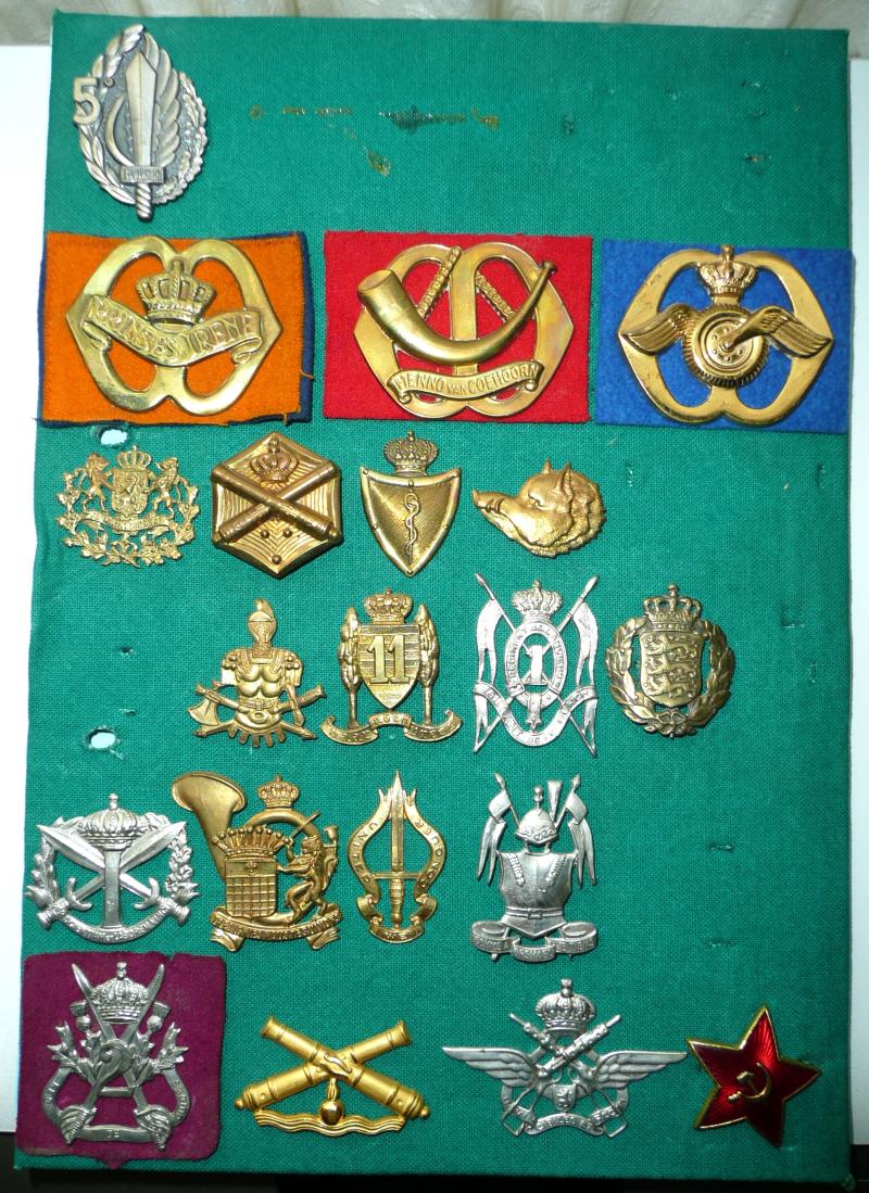 Collection of European Army Military Badges (Lot 3)
