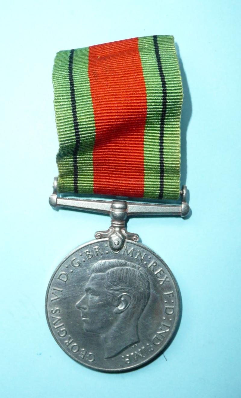 WW2 Great Britain Issue Full Size Original Defence Medal, 1939-1945