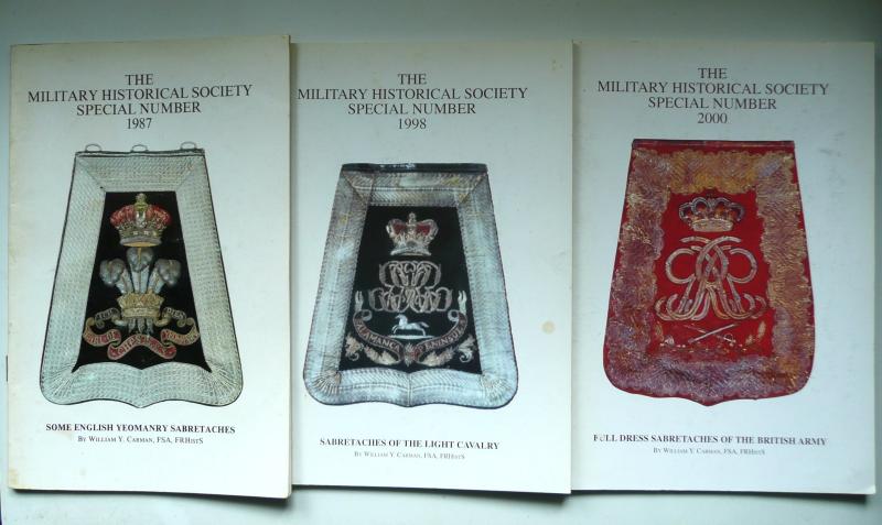 3 MHS Publications on Sabrataches Special Numbers 1987, 1998 and 2000