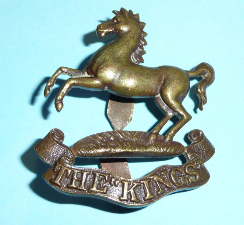 The King's Regiment (Liverpool) Officers OSD cap badge - Blades