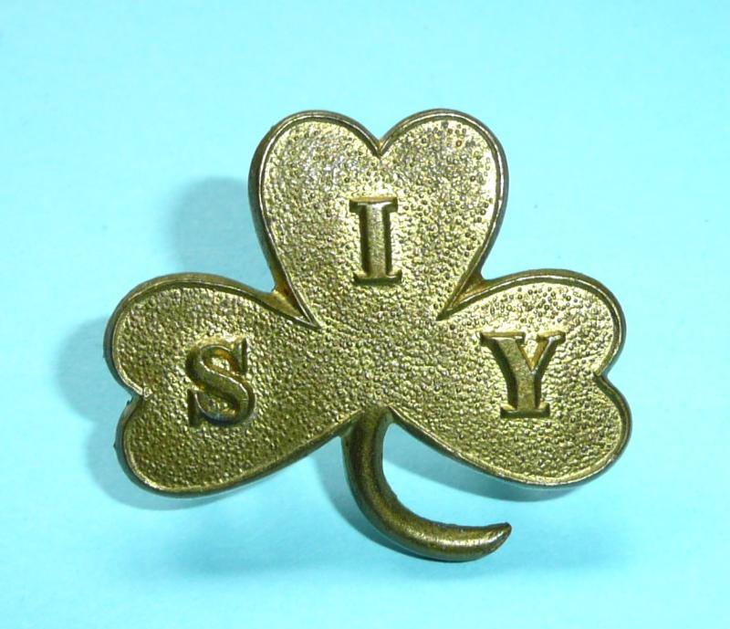 South of Ireland Imperial Yeomanry (SIY) 1902-08 Other Ranks Gilding Metal Brass Cap Badge