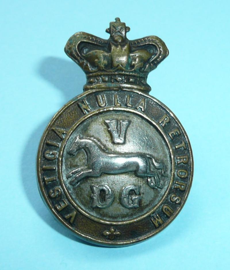 QVC Victorian 5th Dragoon Guards Other Rank's Collar Badge