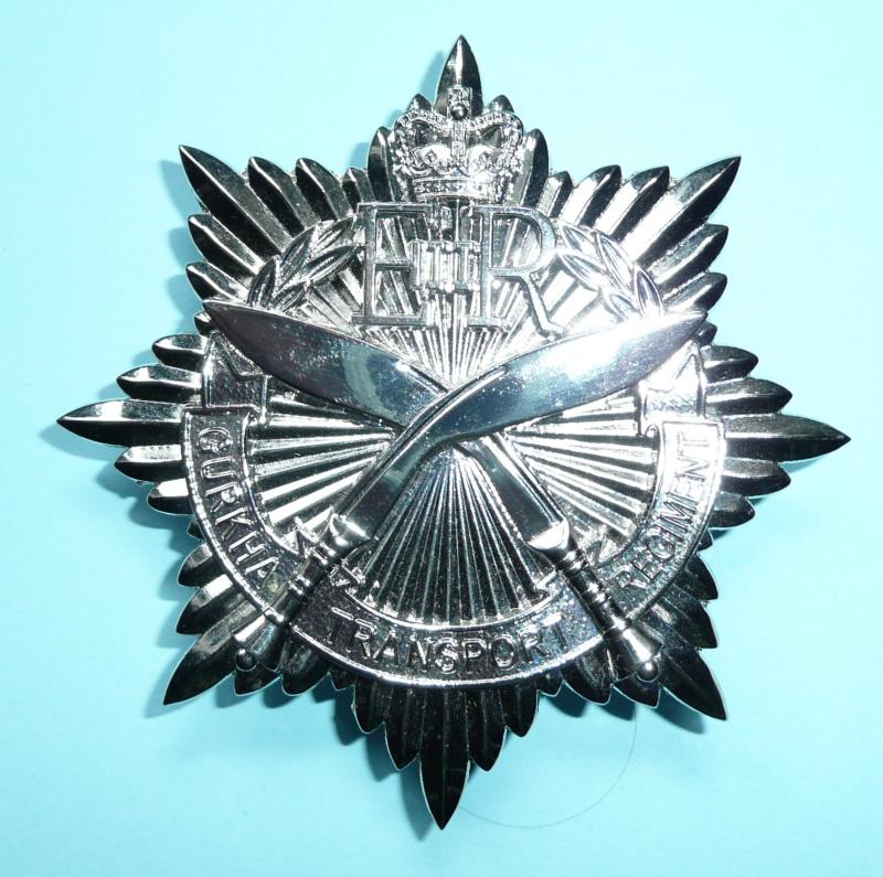 Gurkha Transport Regiment Officer's Cross Belt Badge, QEII Issue, 1965 - 1992