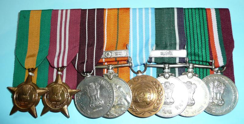 Republic of India - 1st Gorkha Rifles Post Independence Medal Group