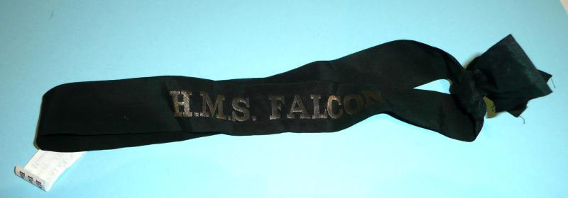 HMS Falcon (Destroyer) Naval Ratings Cap Tally