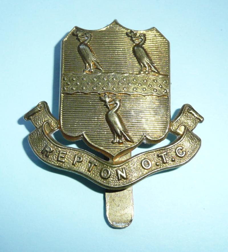 Repton School (Derby) Officer Training Corps OTC Cap Badge