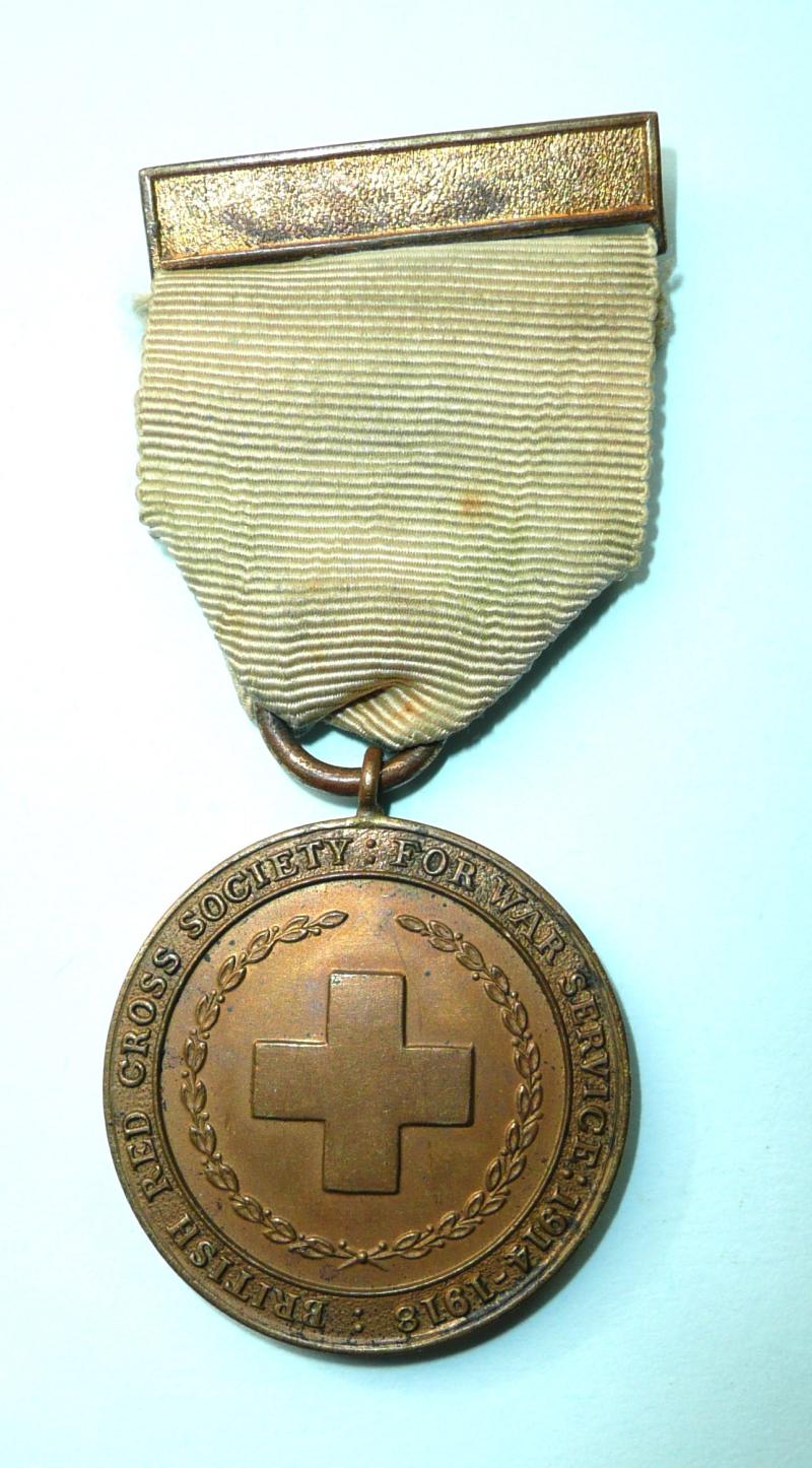 WW1 Red Cross Medal with Top Bar