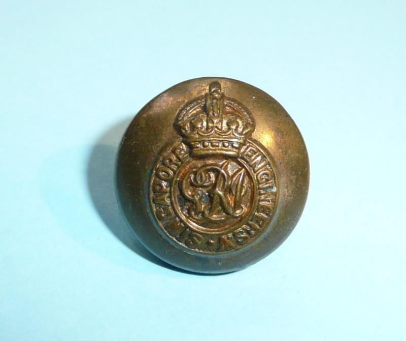 Singapore Royal Engineers (Volunteers) (SRE(V)) Medium Pattern Button