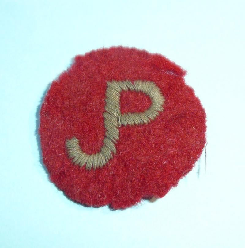 WW2 54th (East Anglian) Infantry Division Embroidered Felt Cloth Formation Sign Flash Patch Badge