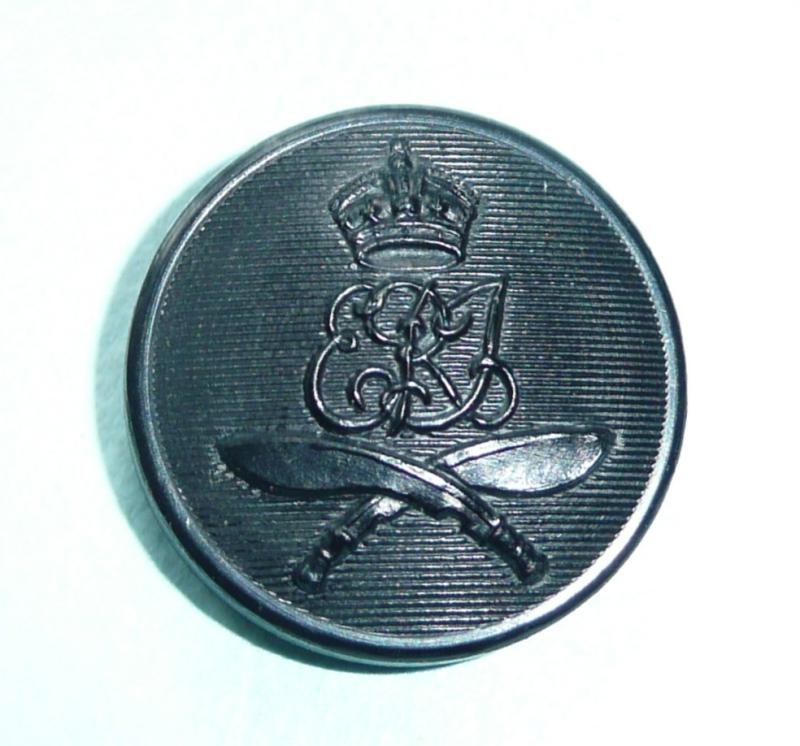 2nd King Edward VII’s Own Gurkha Rifles (The Sirmoor Rifles) Large Pattern Button