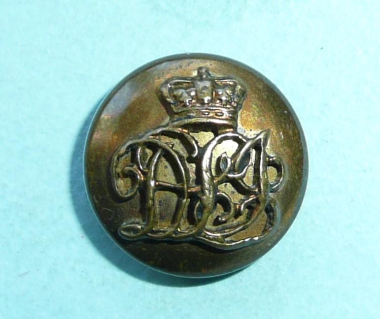 QVC Victorian Durham Light Infantry (DLI) Officer's Gilt Mounted Mess Dress / Hunt Button