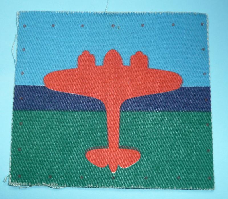 Air Formation Signals Printed Cloth Formation Sign Flash Patch Designation