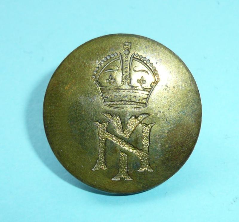 250th Independent Field Squadron Royal Engineers (Northamptonshire Yeomanry) Gilt Brass Button