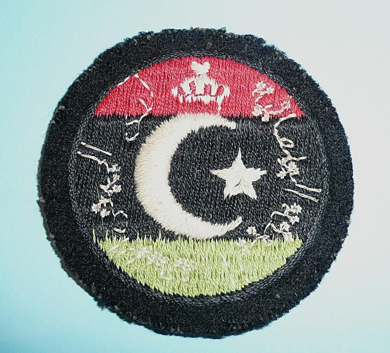 Middle East - British Military Mission - Libya Embroidered Formation Sign Patch Flash