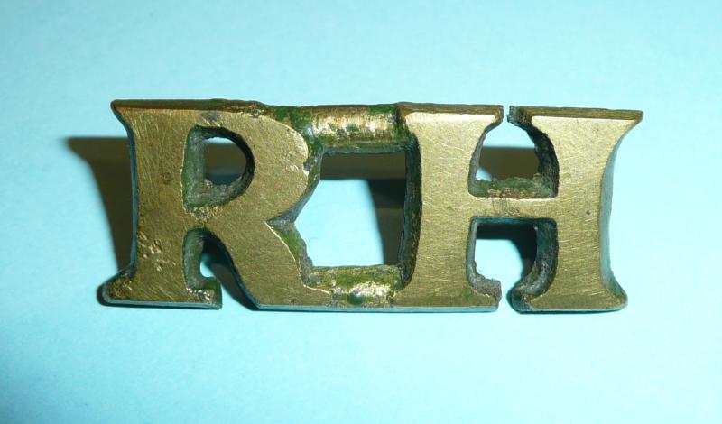 RH - Royal Hospital Chelsea Pensioners Large Kepi Hat Brass Letters