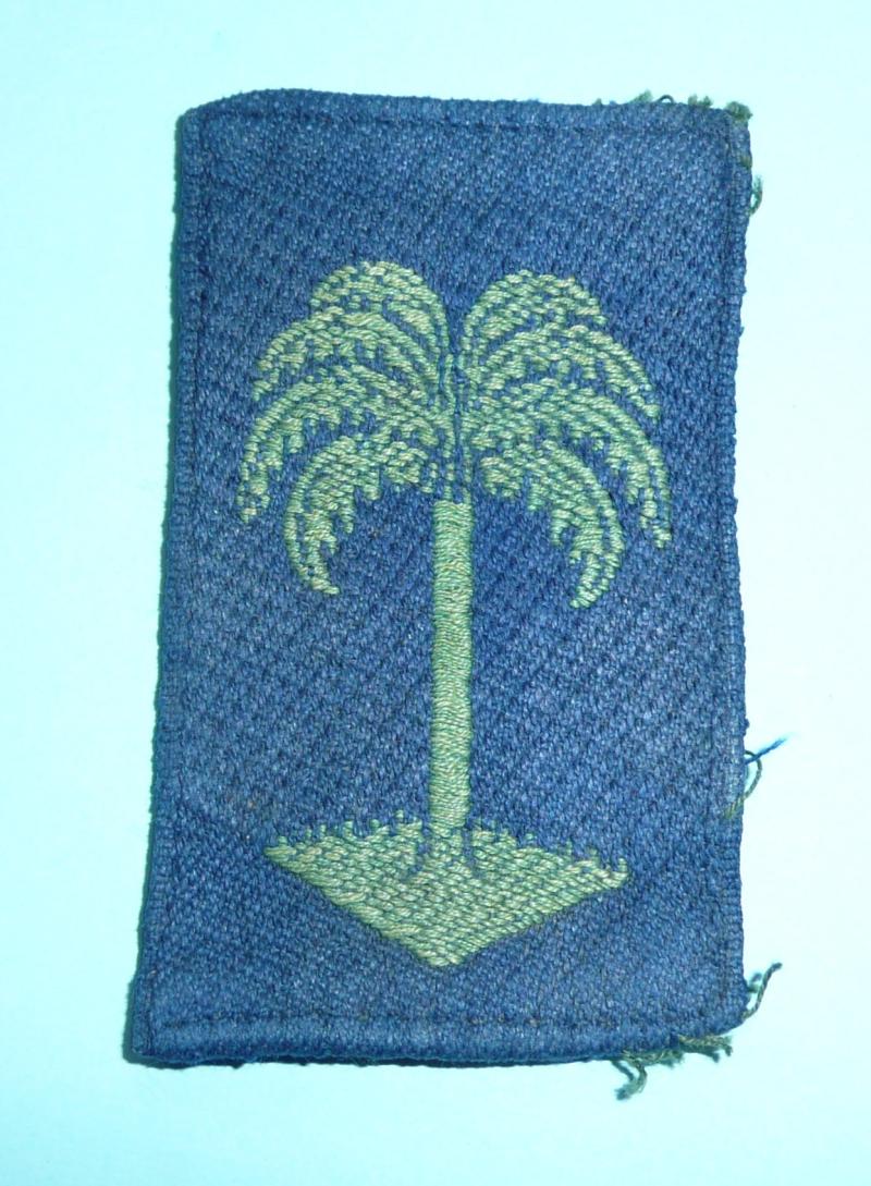 Post War - 2nd Netherlands (Dutch) Division Brabant Weave Cloth Woven Formation Sign Patch Designation Arm Shoulder Badge