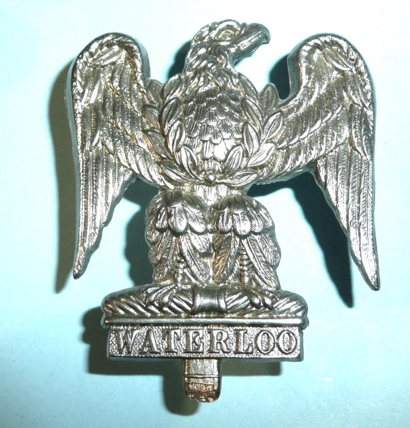 Royal Scots Greys (RSG) (2nd Dragoons) NCOs White Metal Arm Badge