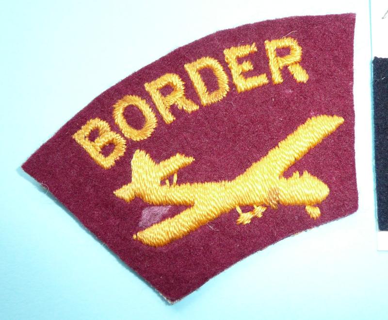 Cold War - The Border Regiment Set of Cloth Insignia