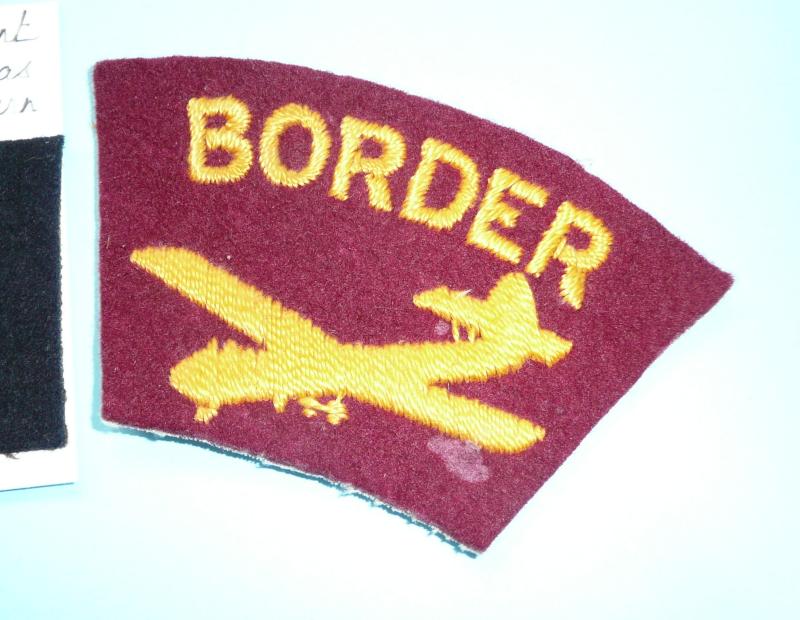 Cold War - The Border Regiment Set of Cloth Insignia