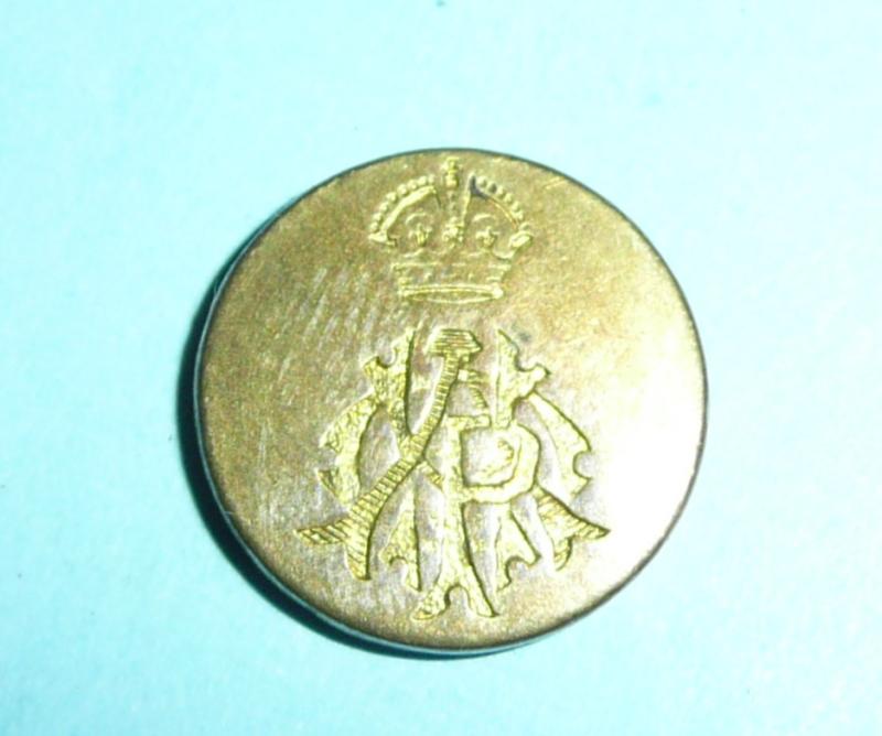 11th (Prince Albert 's Own) Hussars Officer's Medium Pattern Gilt Button