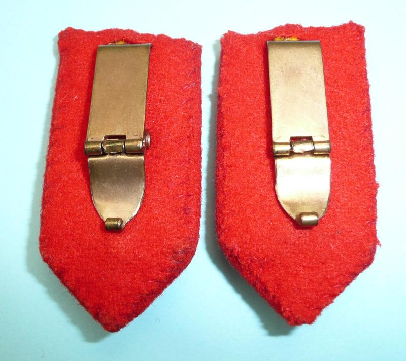 Pair of Generals Gorget Tabs -  No 2 and No 4 Dress