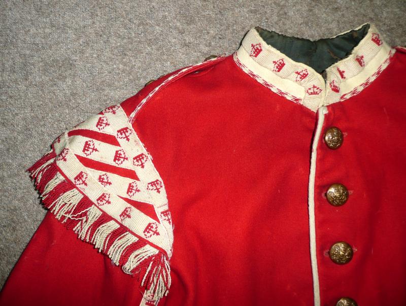 Pre WW1 British Army Drummers Scarlet Tunic Jacket