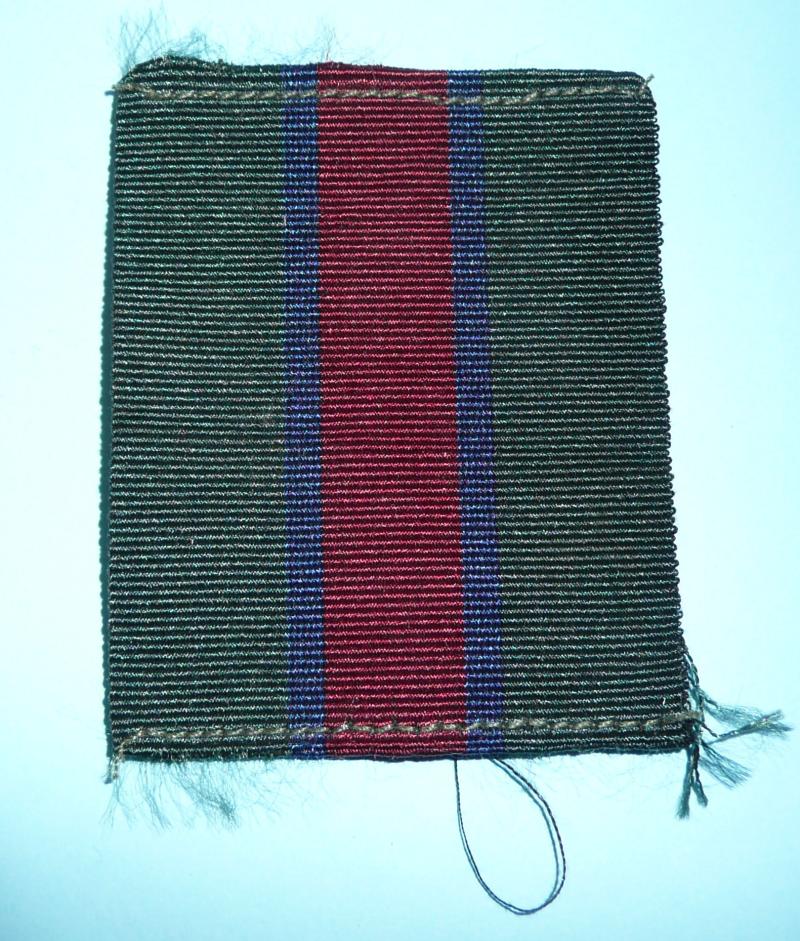 Kings Liverpool Regiment cloth pagri / bush hat badge