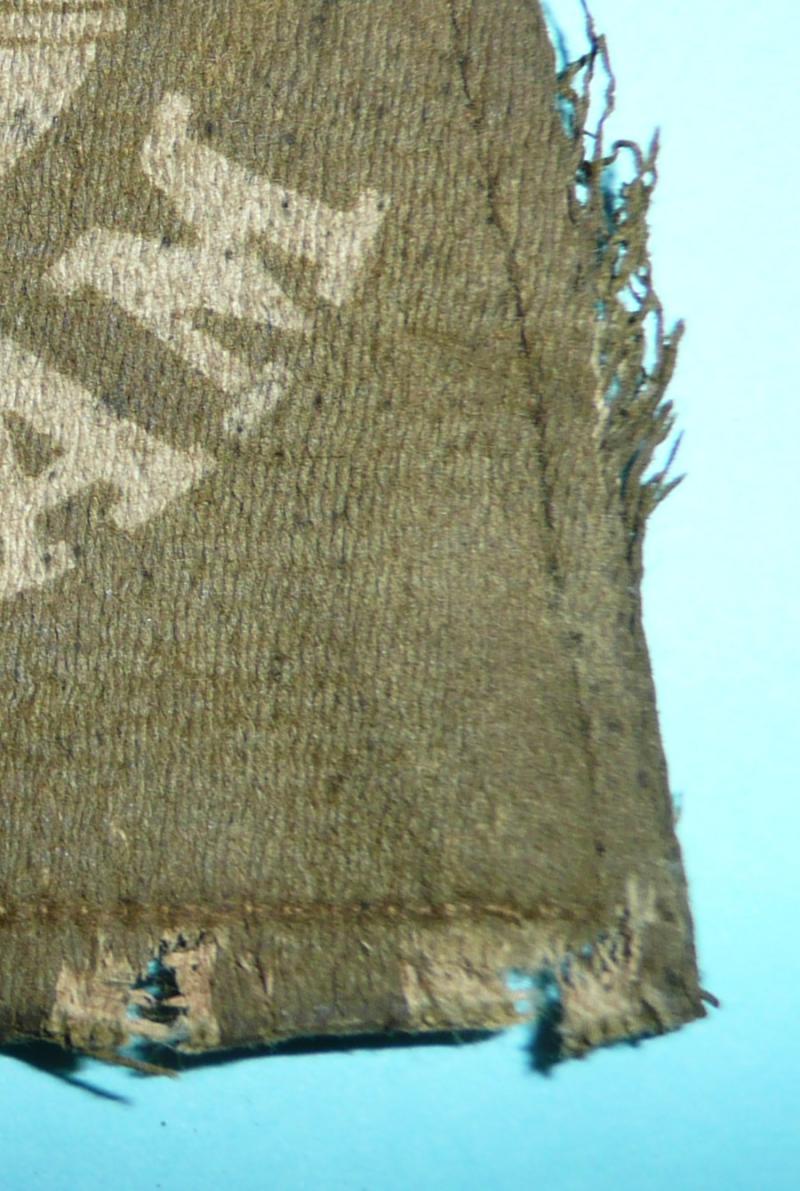 WW1 Durham Light Infantry (DLI) Slip-on Printed Shoulder Title