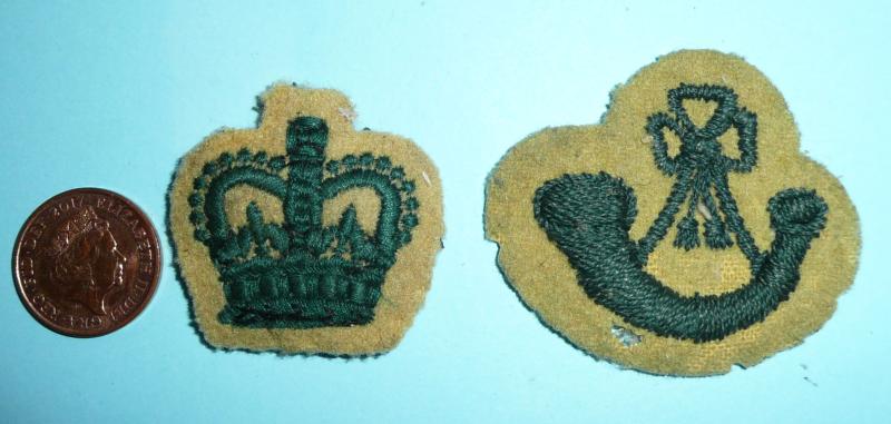 Light Infantry Rank and Procifiency Badges, 2 types