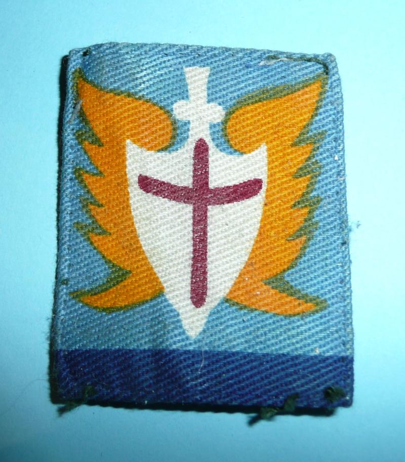 British Army - GHQ ALFSEA / SEALF / FARELF Printed Cloth Formation Designation Flash Patch Sign