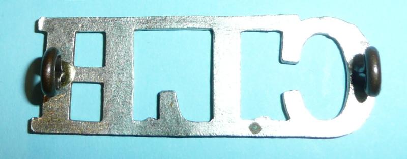 British Indian Army - Calcutta Light Horse (CLH) Shoulder Title, 1887-1947