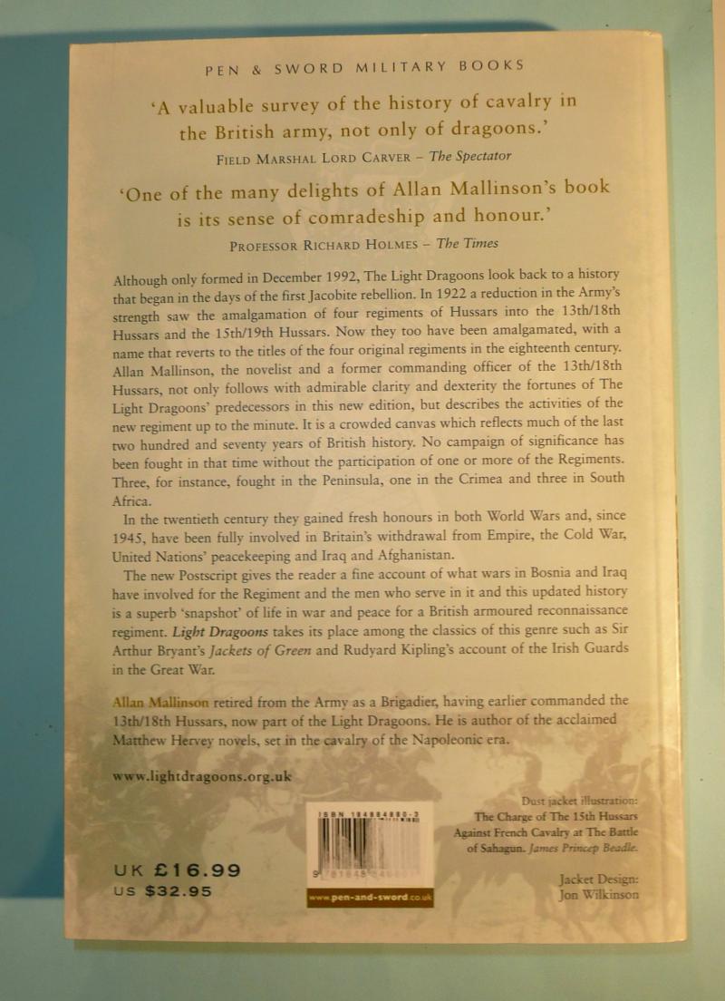 Light Dragoons - The Making of a Regiment - Allan Mallinson